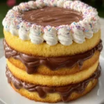 Fluffy Triple Layer Cake First Image