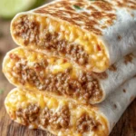 Cheesy Beef Burrito Wraps First Image