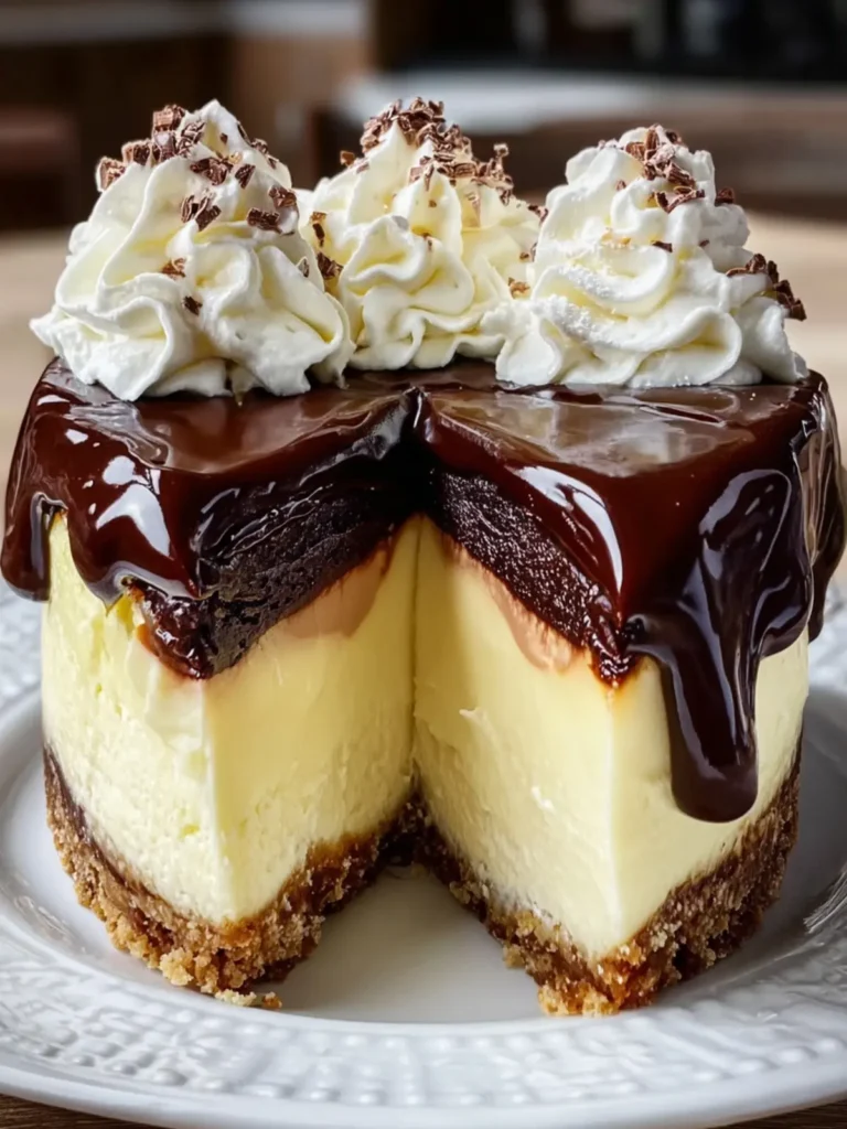 Decadent Chocolate Cheesecake Delight First Image