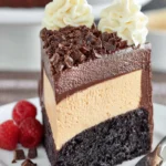 Decadent Dark Chocolate Mousse Cake First Image