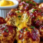 Cheesy Barbecue Meatball Bites First Image