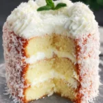 Fluffy Coconut Layer Cake First Image