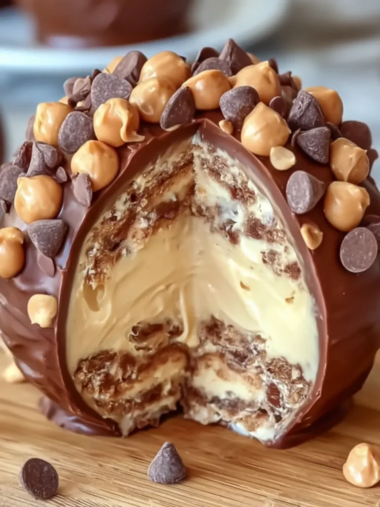 Creamy Chocolate Peanut Butter Ball First Image