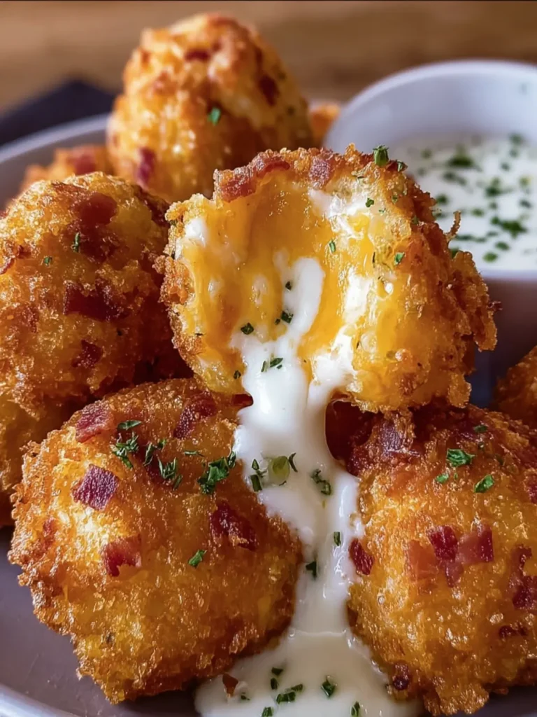 Crispy Bacon Cheese Balls First Image