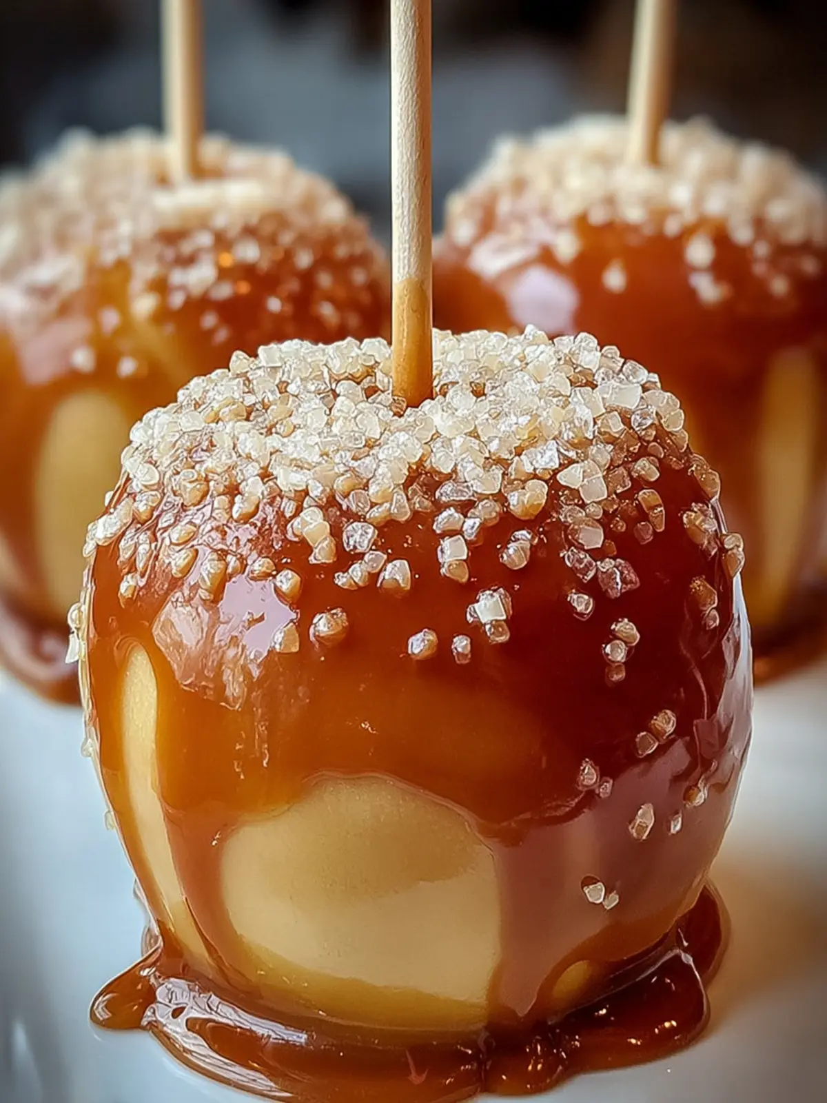 Magical Christmas Caramel Apples in Just 6 Steps First Image