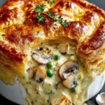 Creamy Mushroom Chicken Pot Pie First Image