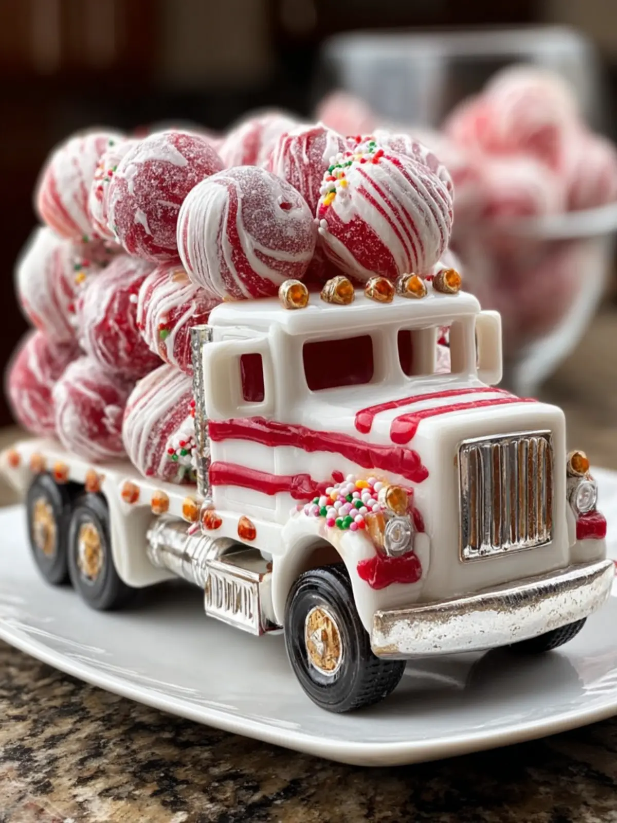Magical Christmas Candy Semi Truck Kids Will Adore First Image