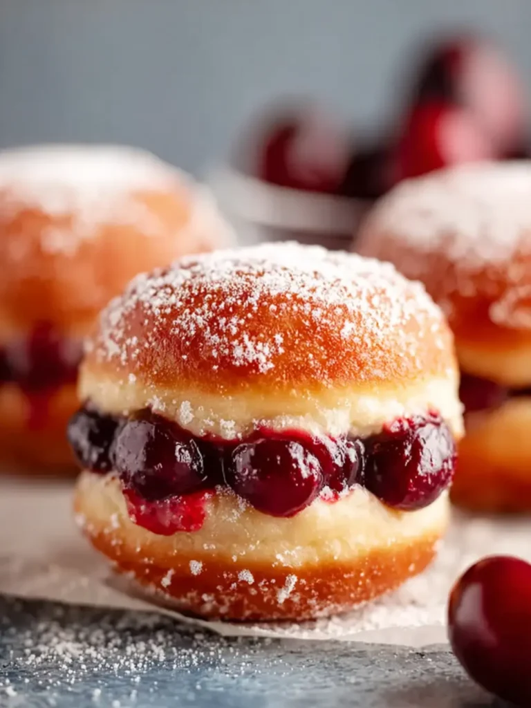 Cherry Doughnuts First Image