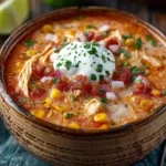 Slow Cooker Mexican Chicken Corn Chowder First Image