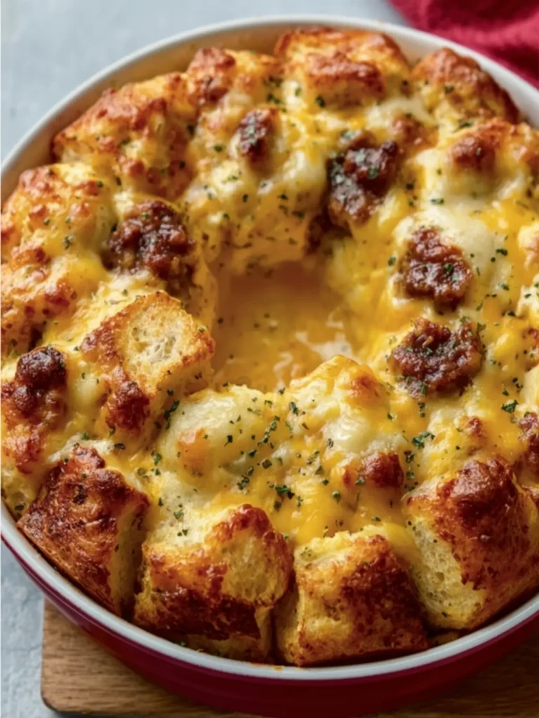 Savory Cheddar Breakfast Casserole First Image