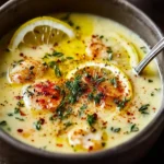 Avgolemono Soup: An Amazing Ultimate Greek Healing Lemon Soup First Image