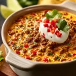 Irresistible Crockpot Rotel Dip with Ground Beef Recipe First Image