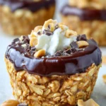 No Bake Peanut Butter Granola Cups First Image