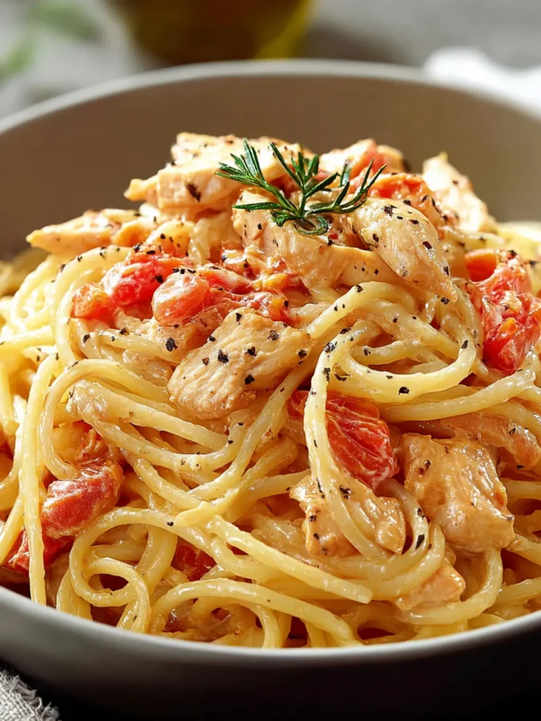 Quick and Easy Chicken Spaghetti: Comfort in 30 Minutes First Image