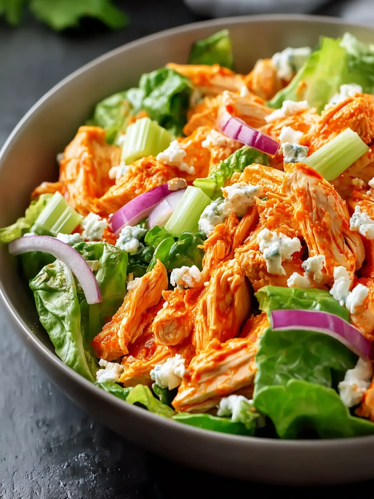 Spicy Buffalo Chicken Salad for Protein-Packed Meal Prep First Image