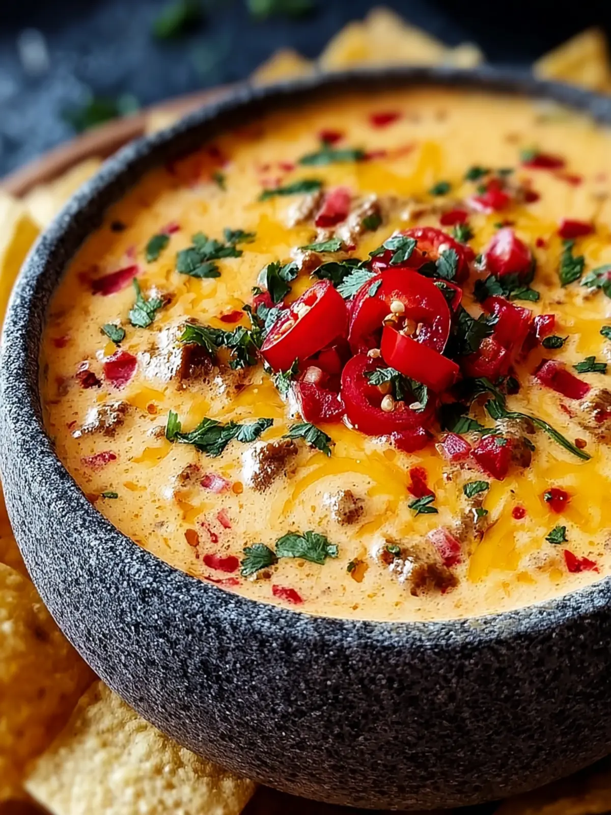 Cheesy Rotel Ranch Queso – The Ultimate Game Day Dip First Image