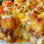 Cheesy Tater Tot Casserole First Image