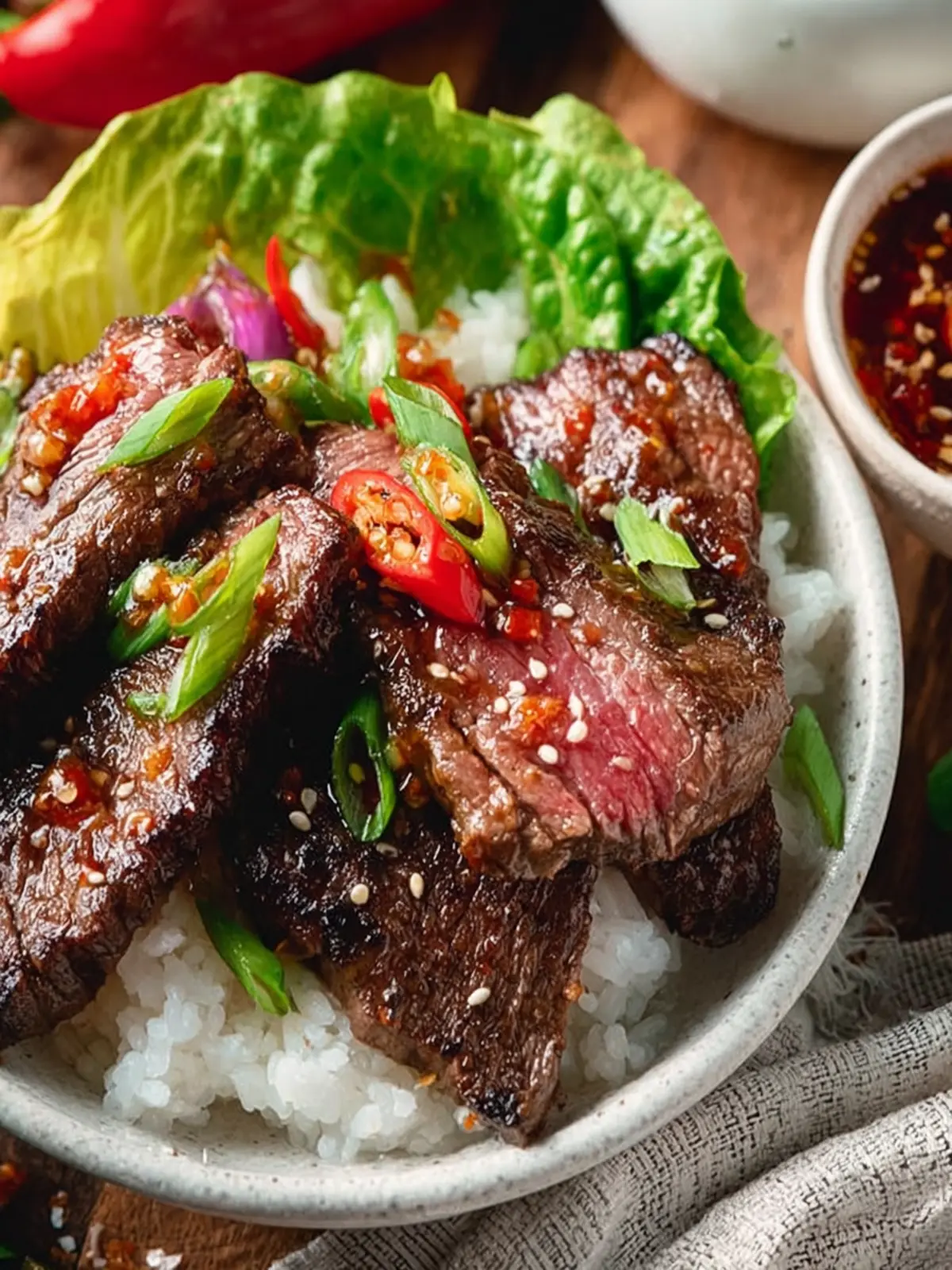 Galbi-Style Marinated Steak First Image