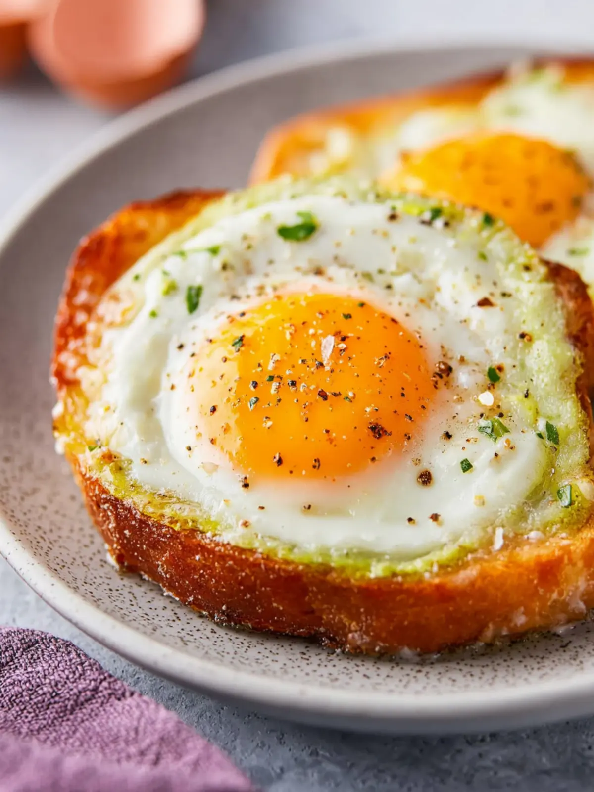 Air Fryer Fried Eggs First Image