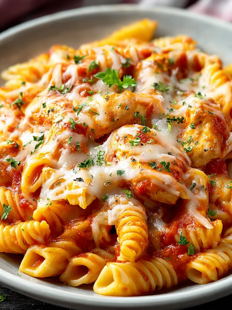 Irresistible Chicken Parmesan Pasta Recipe You’ll Love First Image