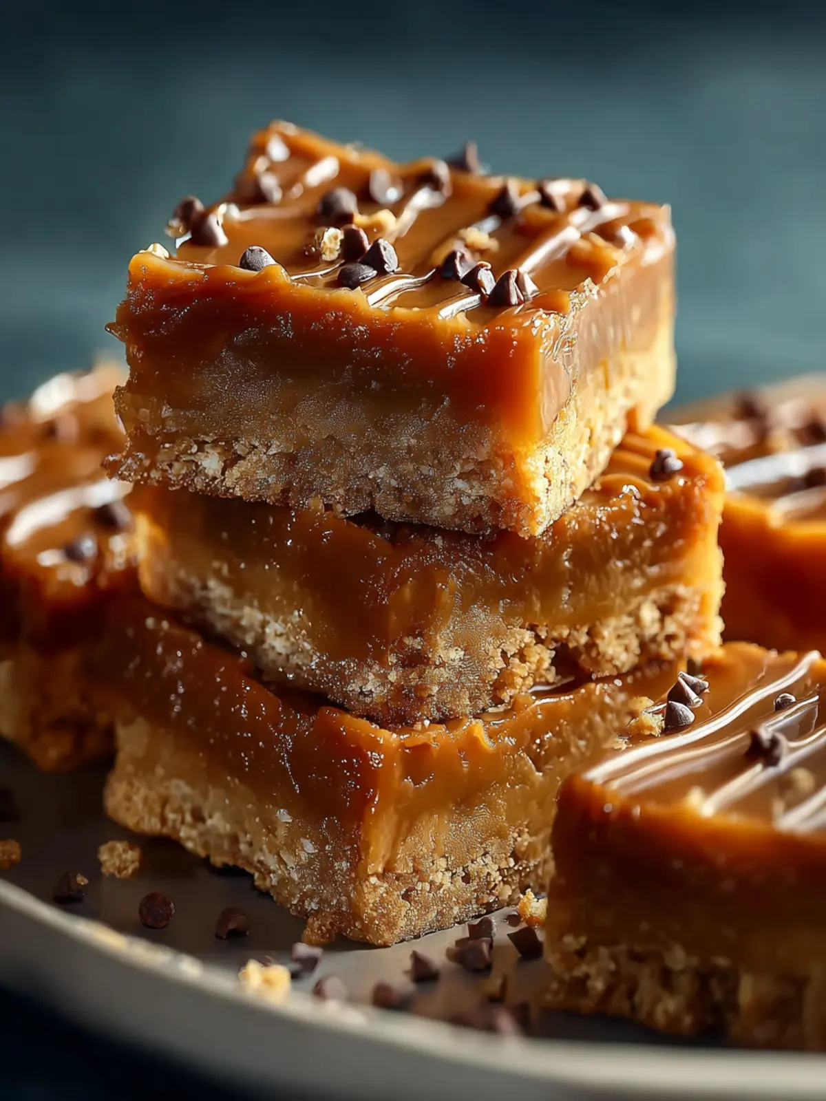 Delicious Easy Caramel Cookie Bars Recipe You Can’t Resist! First Image