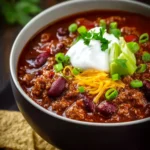 Slow Cooker Chili Recipe First Image