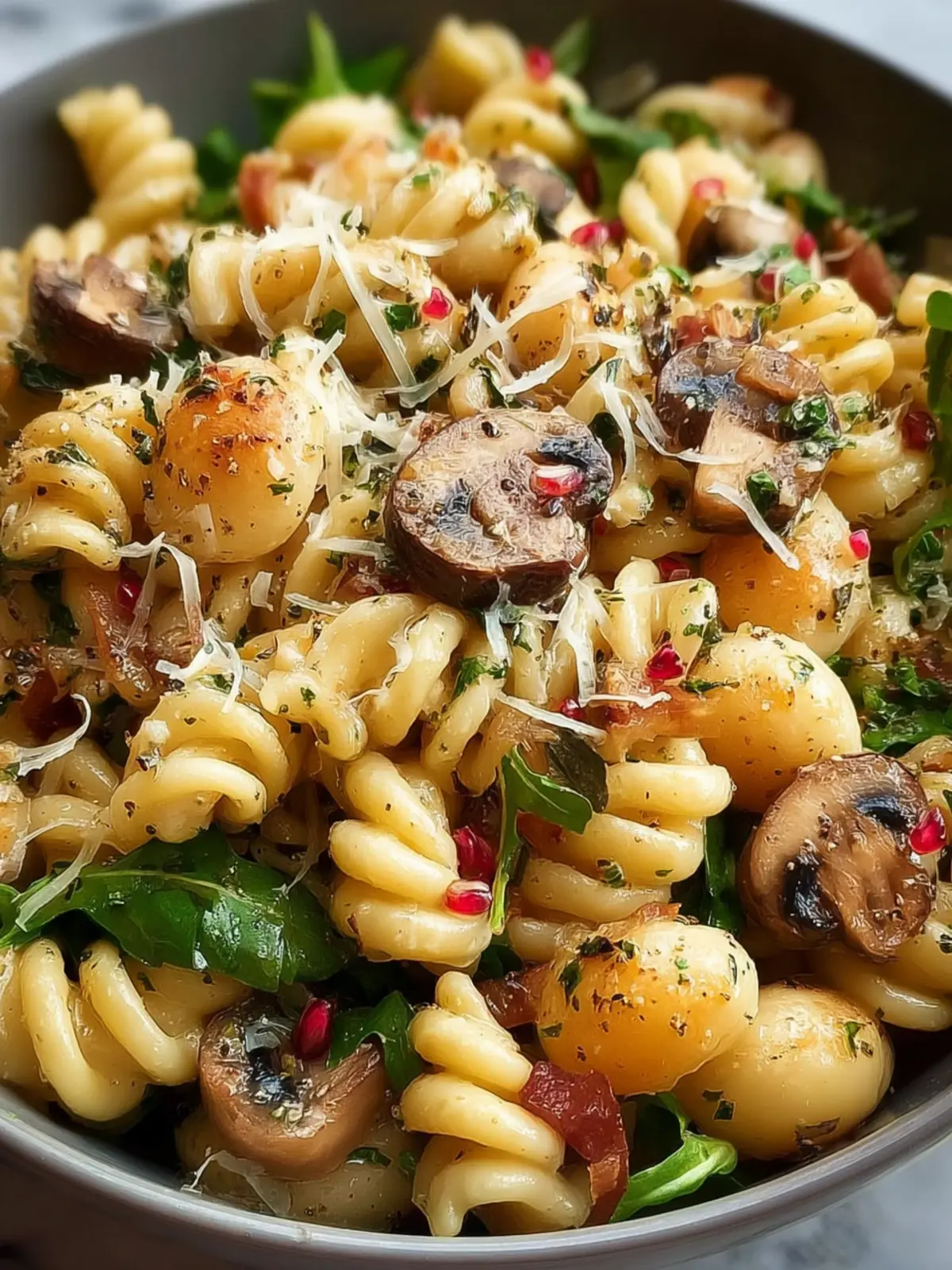 Truffle Mushroom Pasta Salad First Image
