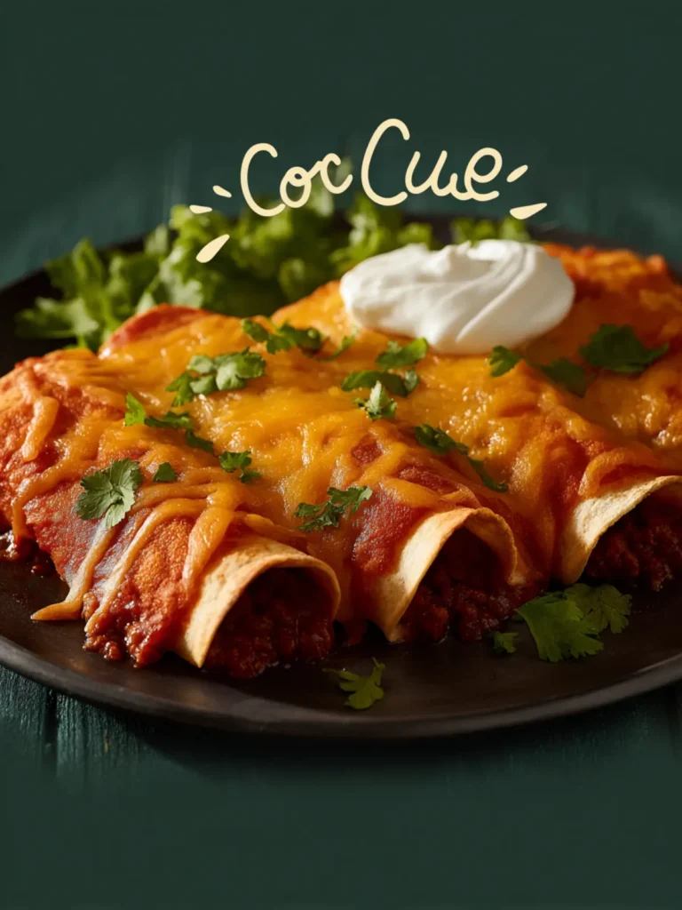 5 Ingredient Beef Enchiladas Recipe First Image