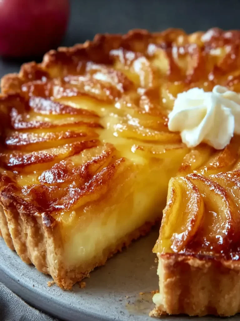 Scrumptious French Custard Pie with Apples: An Incredible Ultimate Recipe First Image