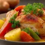 Boiled Chicken with Vegetables First Image