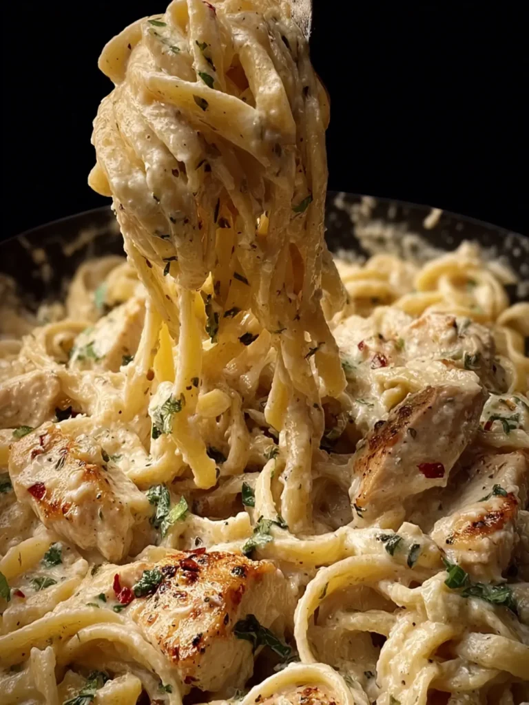 Creamy Chicken Garlic Parmesan Pasta First Image