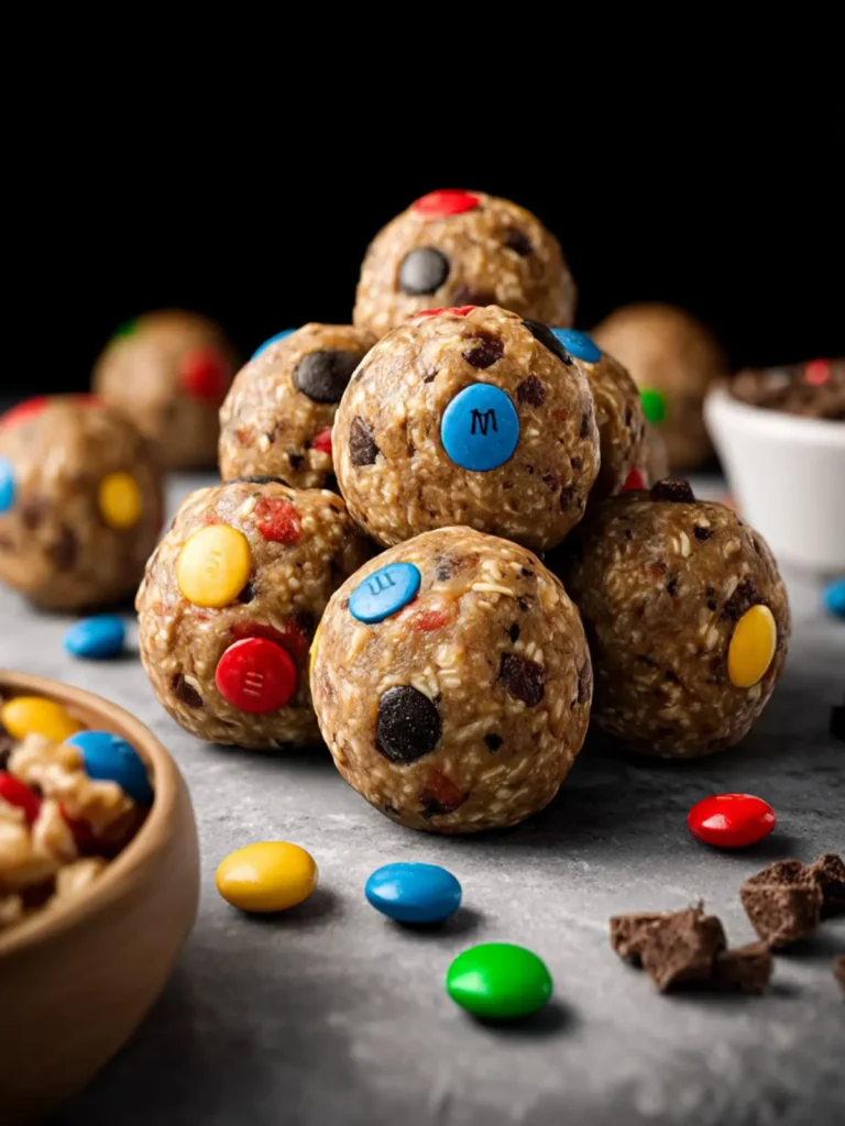 Monster Cookie Protein Balls First Image