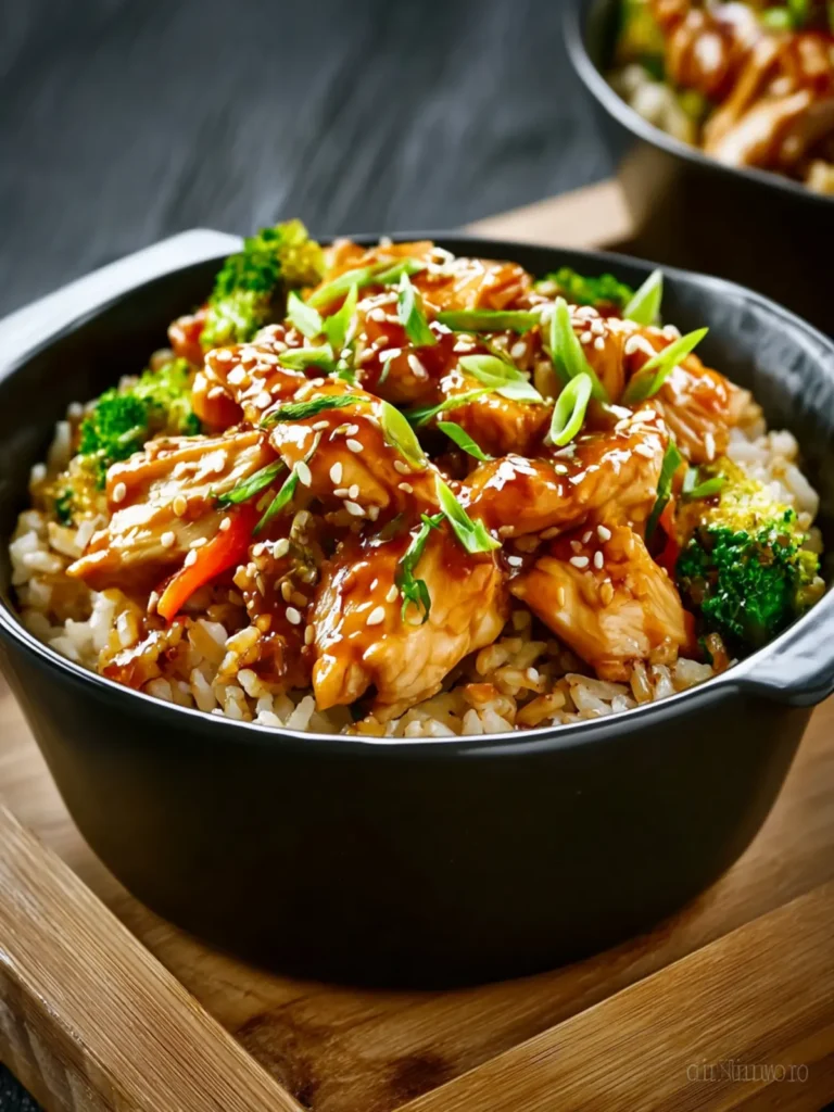 Teriyaki Chicken Casserole First Image