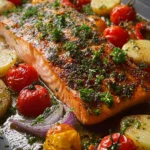 Za’atar Garlic Salmon First Image