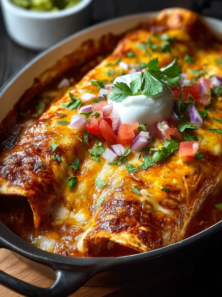 Easy Chicken Enchiladas First Image