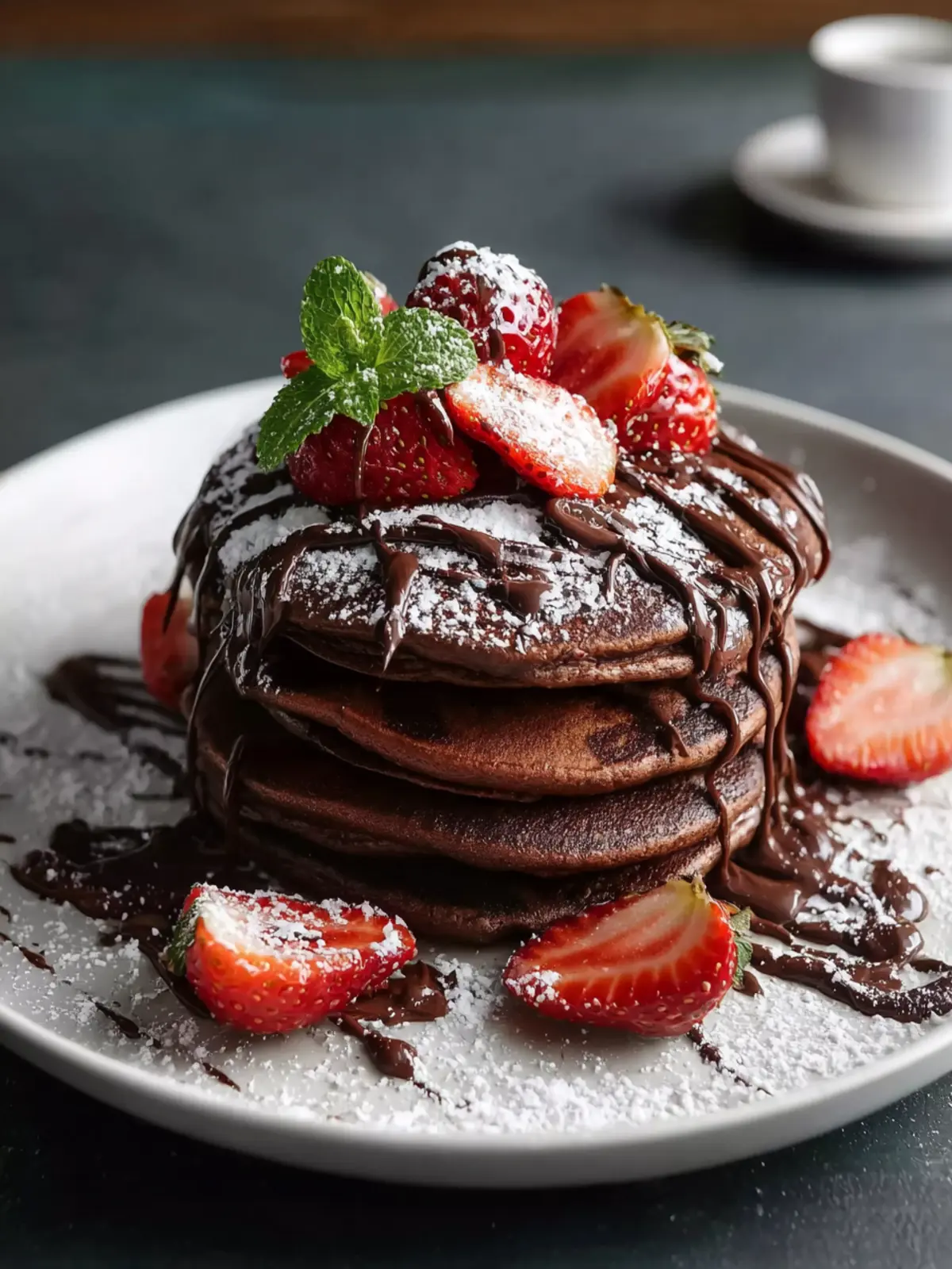 The Best Chocolate Pancakes for Cozy Mornings First Image
