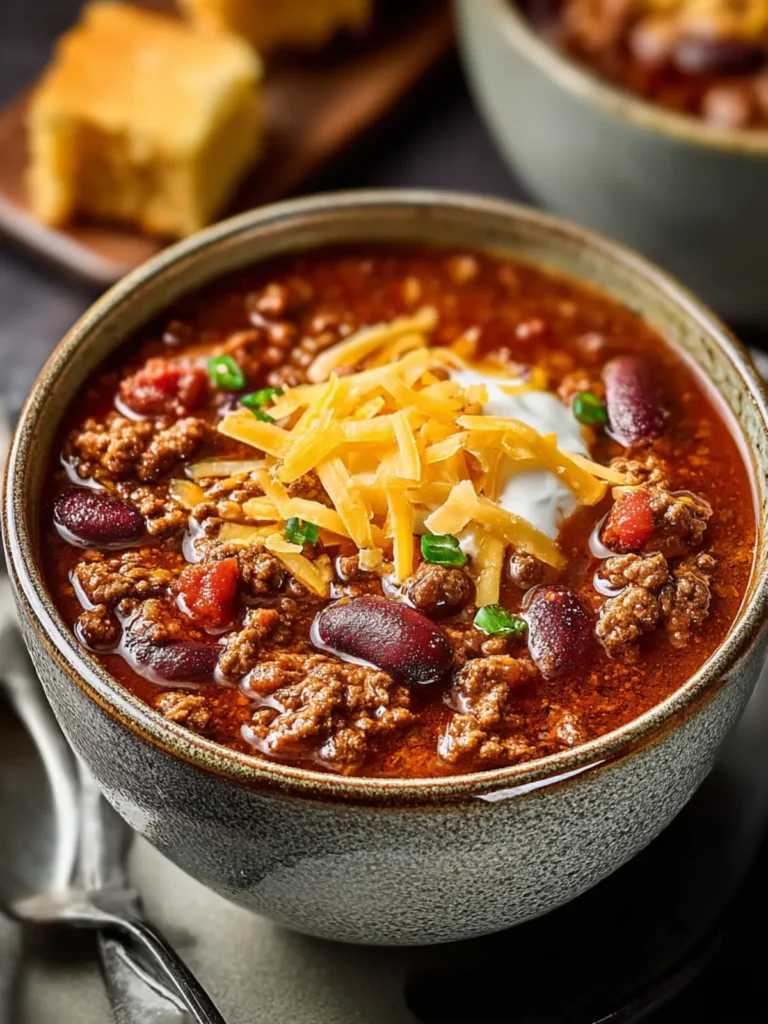 Ultimate Homestyle Classic Chili Recipe for Cozy Nights First Image