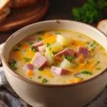 Cheesy Ham and Potato Soup First Image
