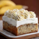 Banana Cake with Cream Cheese Frosting First Image