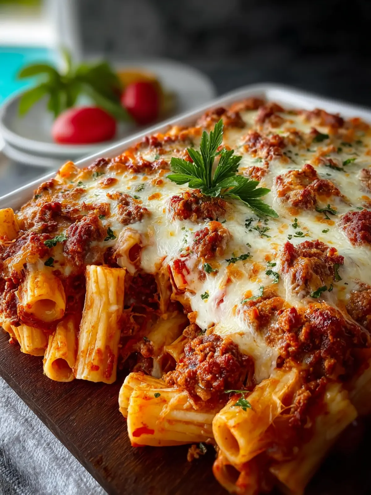 Cheesy Baked Ziti First Image