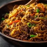 Mongolian Ground Beef Noodles First Image