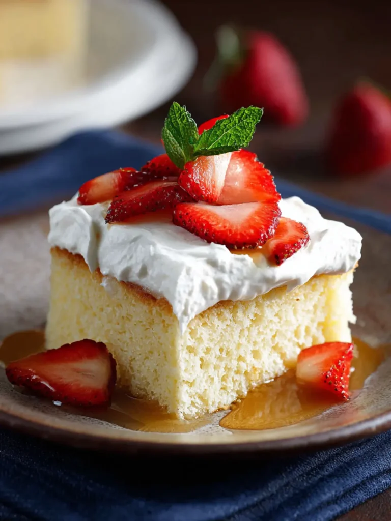 Tres Leches Cake First Image