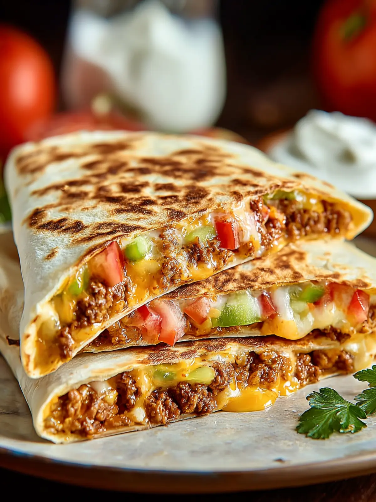 Delicious Keto Crunchwraps Cheese for a Cheesy Delight First Image