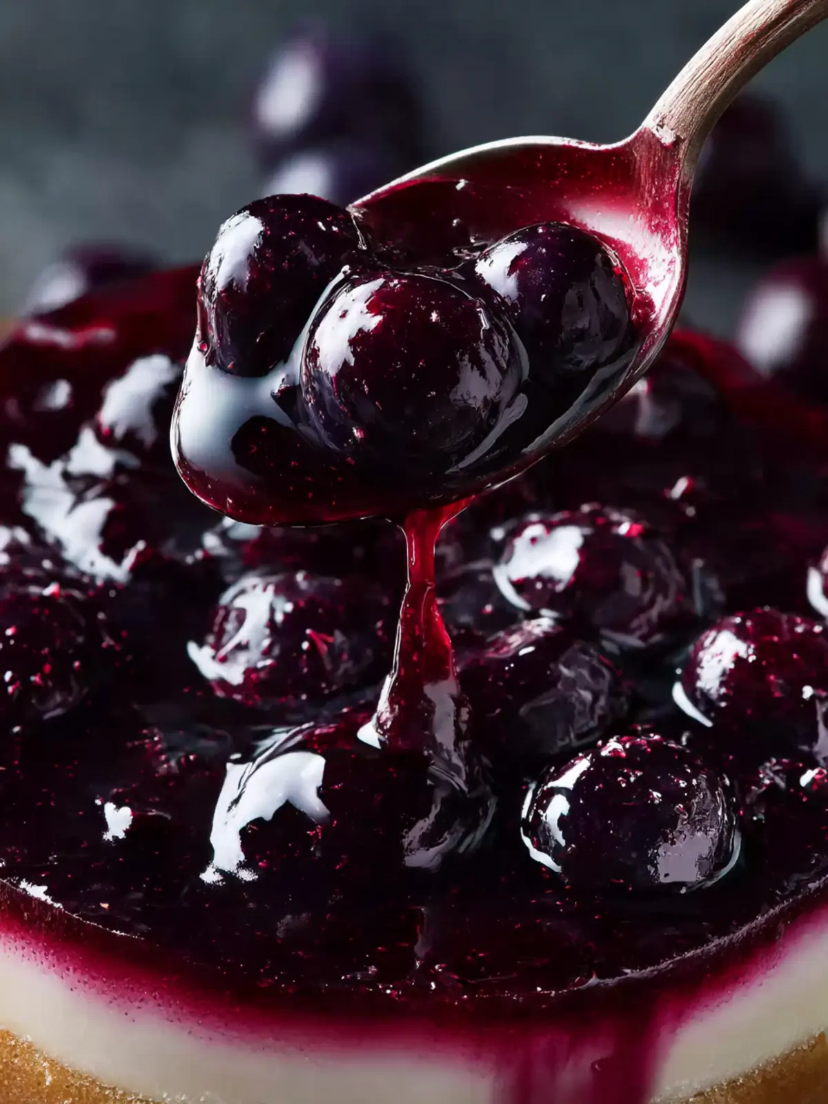 Homemade Blueberry Sauce First Image