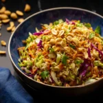 Crispy Peanut Rice & Cabbage Crunch Salad First Image