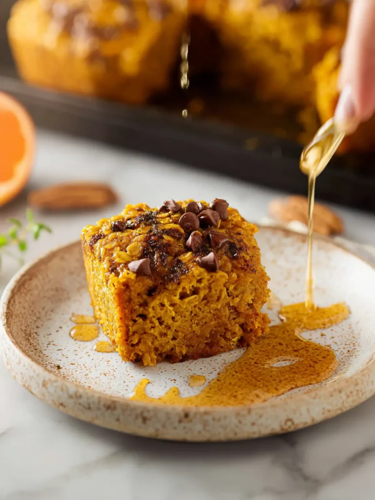 Pumpkin Baked Oatmeal First Image