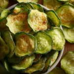 Baked Cucumber Chips First Image
