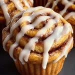Cinnamon Roll Muffins First Image