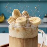 Creamy banana milk latte (with real bananas – no syrups!) First Image