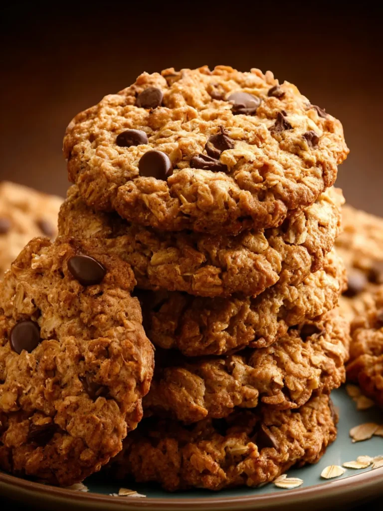 Eggless Oatmeal Cookies First Image